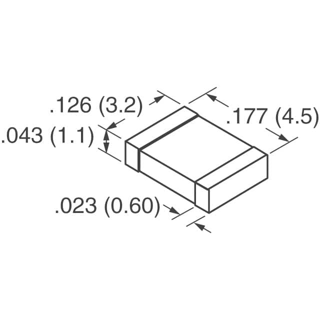 C1812C104JARAC7800 KEMET  Ceramic Capacitors